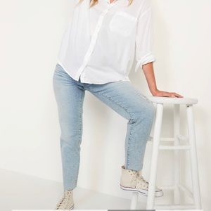 Maternity straight leg jeans